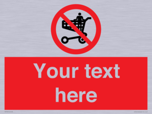 Custom prohibition no standing in trolley